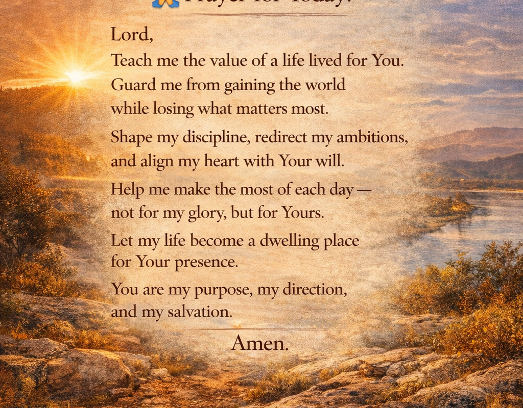 Prayer for Today