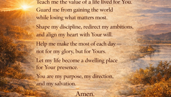 Prayer for Today