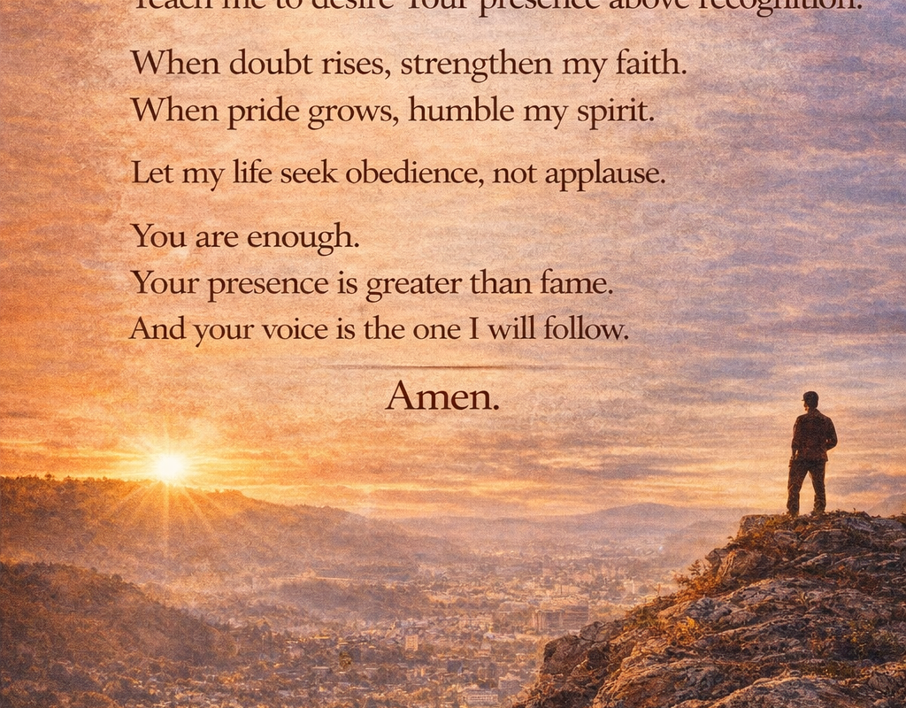 Prayer for Today