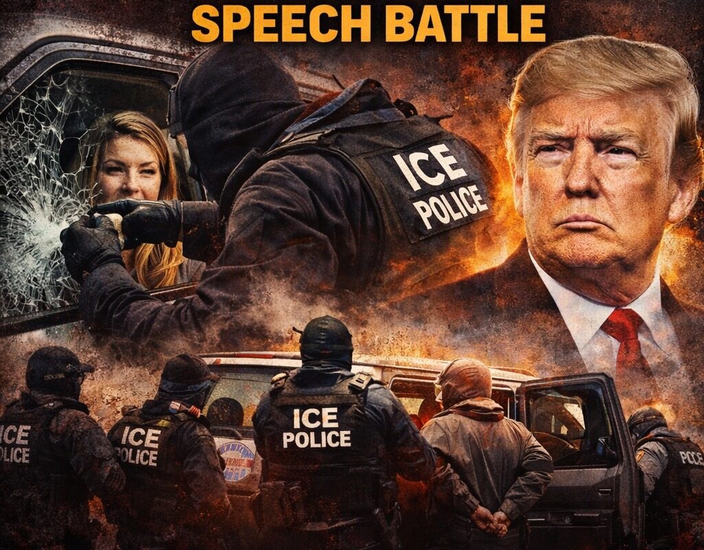 “ICE Intimidation or Lawful Enforcement? Arrests of Activists Spark National Free Speech Battle”