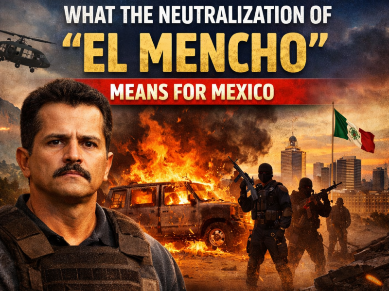 What the Neutralization of “El Mencho” Means for Mexico
