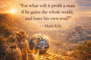 Verse of the Day- Mark 8:36