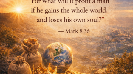 Verse of the Day- Mark 8:36