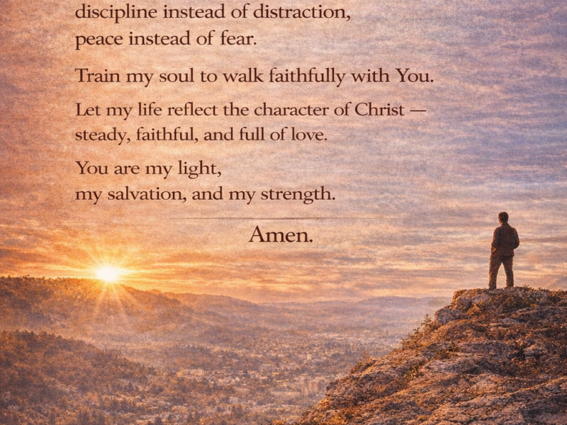 🙏 Prayer for Today