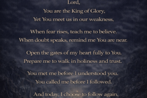 Prayer for Today