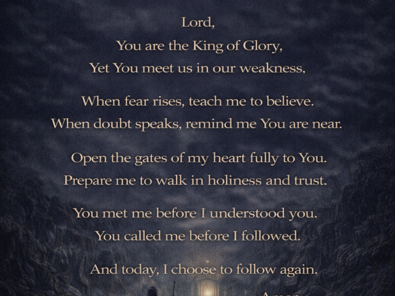 Prayer for Today
