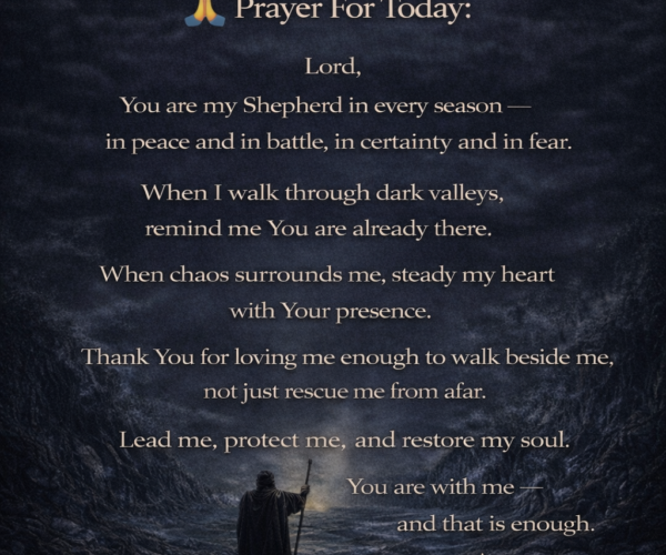 🙏 Prayers for the Day