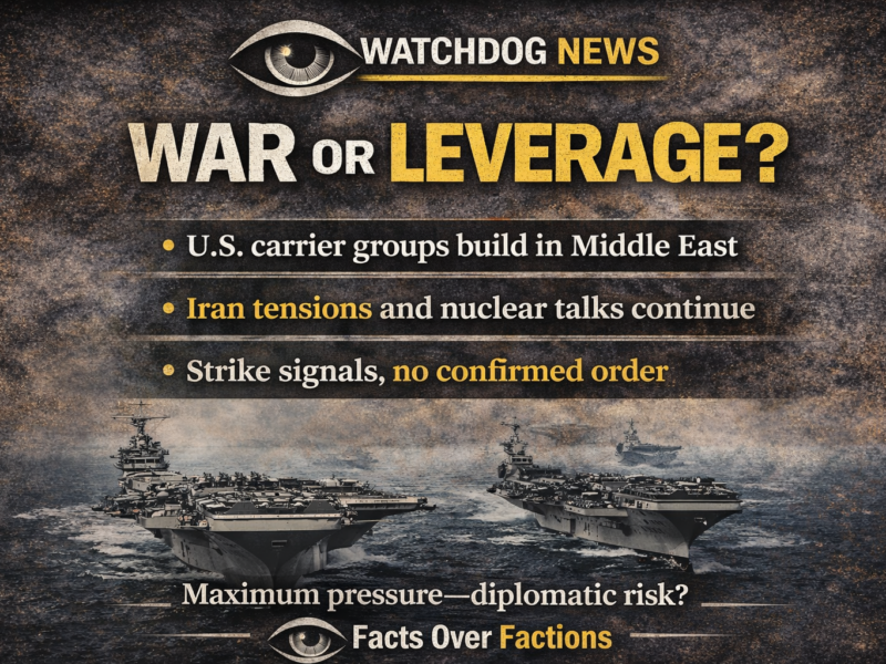 “War, Leverage, or Negotiation? — What the Iran Strike Reports Really Mean”