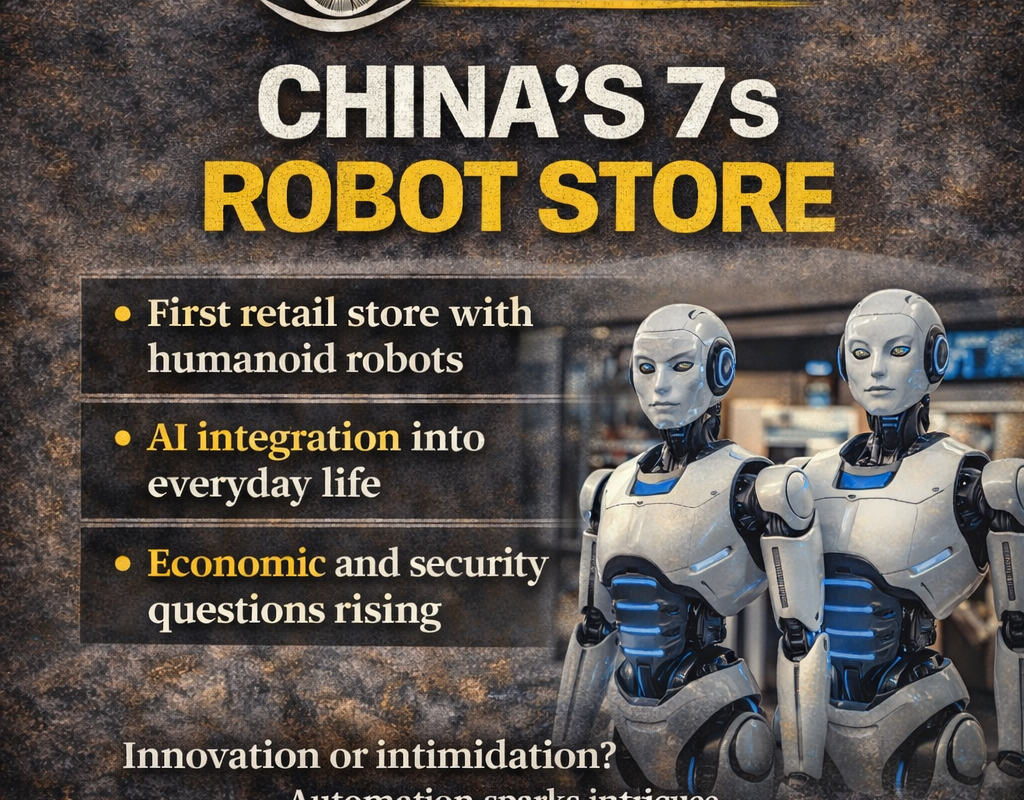 “Humanoid Robots Go Retail — Innovation, Competition, and the Bigger Question Behind China’s 7S Robot Store.”