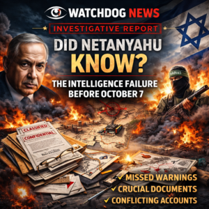 Analysis of Israel’s Walls of Jericho intelligence warnings related to the October 7 Hamas attack and leadership accountability debate.