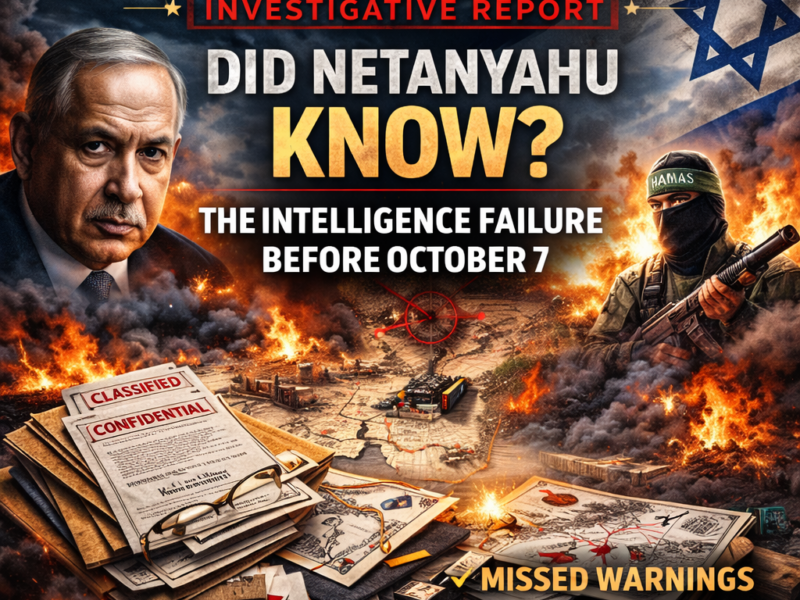 Did Netanyahu Know? Inside Israel’s “Walls of Jericho” Warnings and the October 7 Intelligence Breakdown