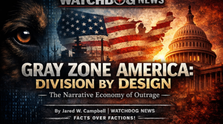 Gray Zone America: Division by Design — The Narrative Economy of Outrage
