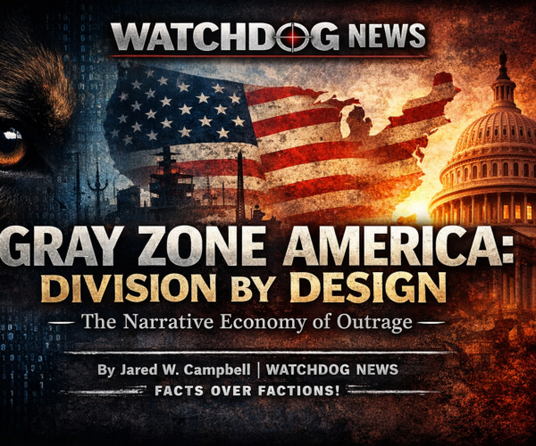Gray Zone America: Division by Design — The Narrative Economy of Outrage