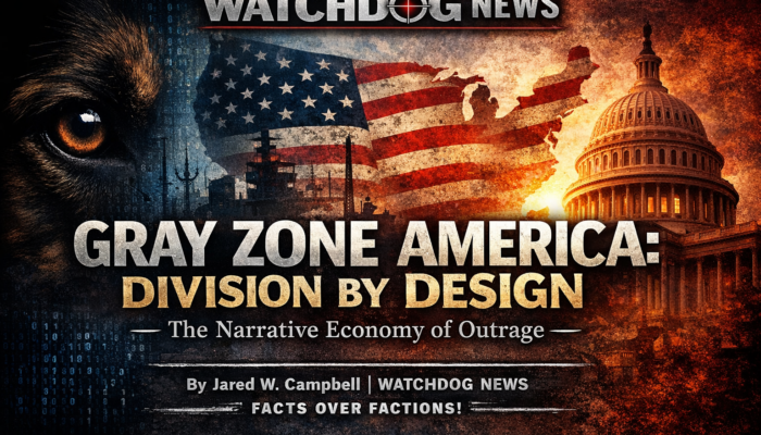 Gray Zone America: Division by Design — The Narrative Economy of Outrage