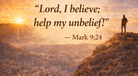 Verse of the Day- Mark 9:24