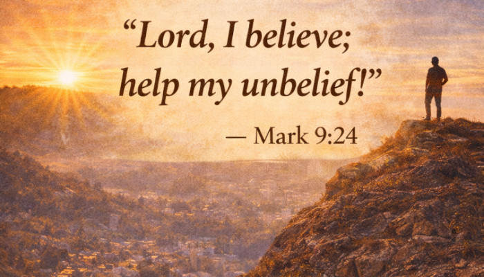 Verse of the Day- Mark 9:24