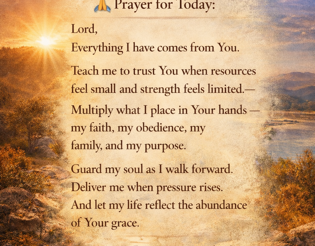 Prayer for Today