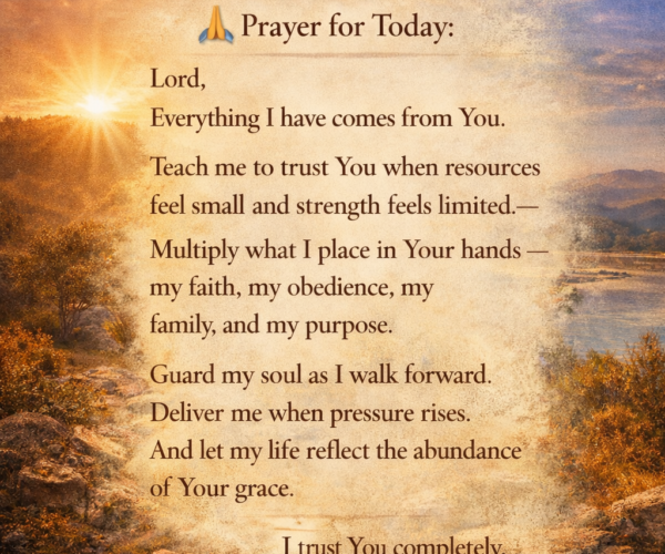 Prayer for Today