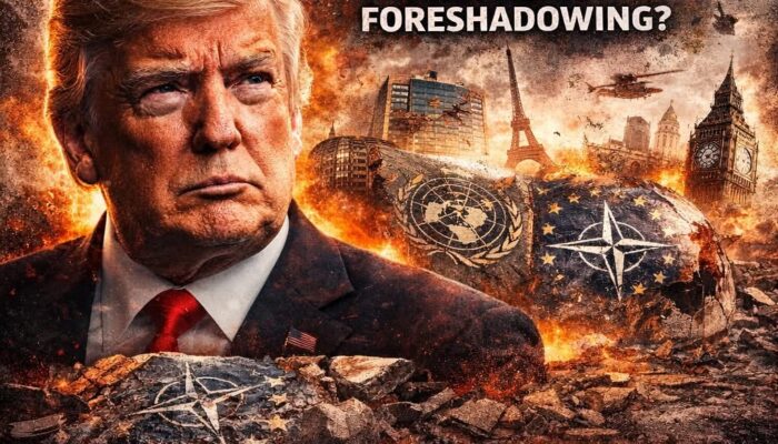 “Trump and The Disgraceful World Order: Reform, Disruption or Prophetic Sign?”