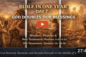 🌅 Day 7 — “God Doubles Our Blessings.”