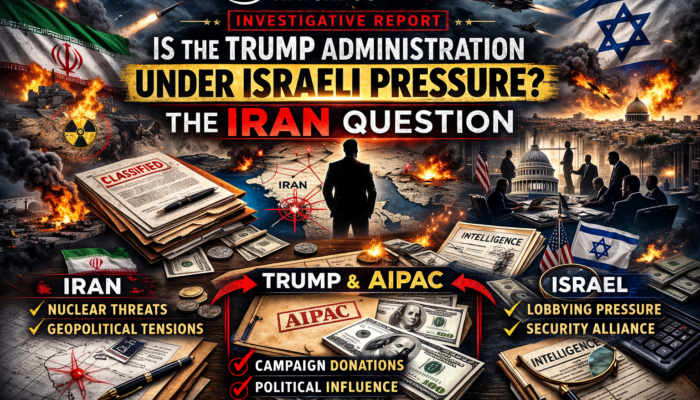Israel, Iran, and the Pressure Question: What We Can Prove About U.S. Policy and AIPAC Money