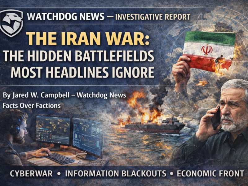 The Iran War: The Hidden Battlefields Most Headlines Ignore  Cyberwar, Information Blackouts, and the Economic Front