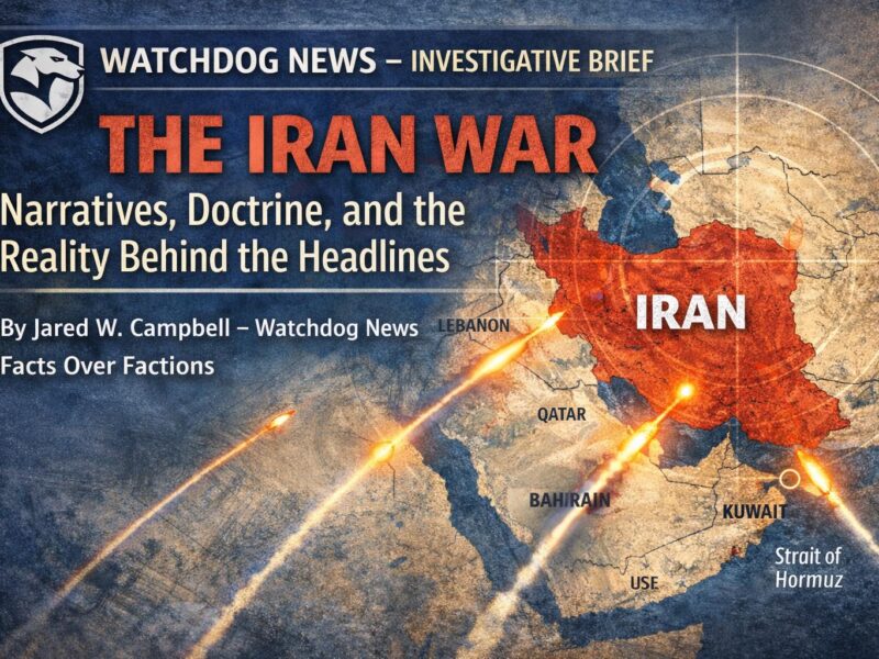 The Iran War: Narratives, Doctrine, and the Reality Behind the Headlines