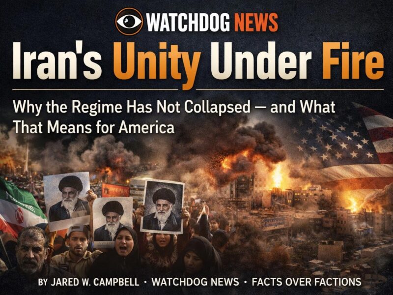 Iran’s Unity Under Fire- America’s Endless-War Problem