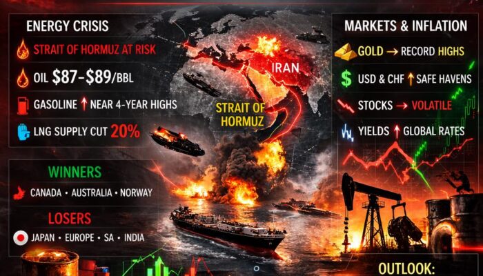 Global Economic Shockwaves as Iran War Escalates 