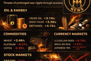 Global Markets Signal War Pressure as the Iran Conflict Enters a Dangerous Economic Phase