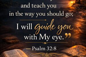 📖 Verse of the Day- Psalms 32:8