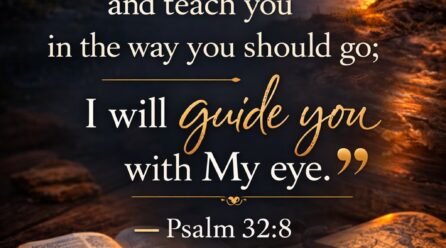 📖 Verse of the Day- Psalms 32:8