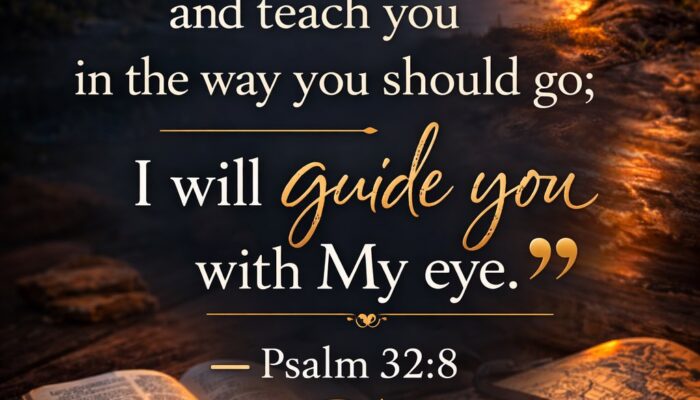 📖 Verse of the Day- Psalms 32:8