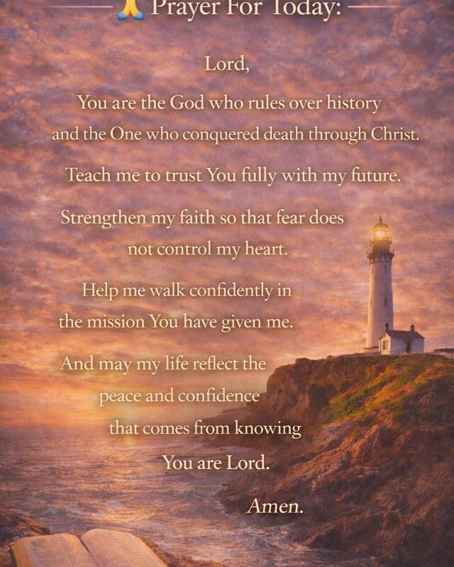 🙏 Prayer For Today: