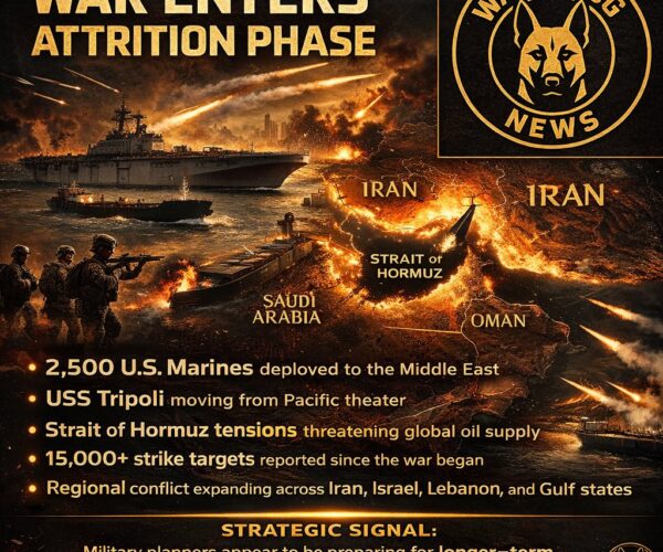 Marines, Missiles, and Maritime Chokepoints: Signs the Iran War May Be Entering an Attrition Phase