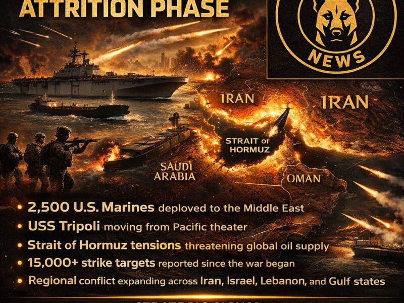 Marines, Missiles, and Maritime Chokepoints: Signs the Iran War May Be Entering an Attrition Phase