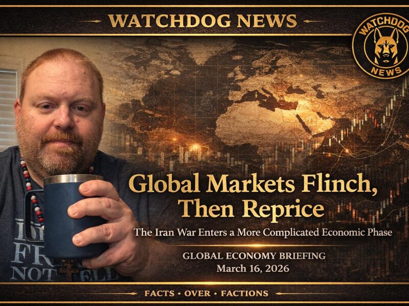 Global Markets Flinch, Then Reprice: The Iran War Enters a More Complicated Economic Phase