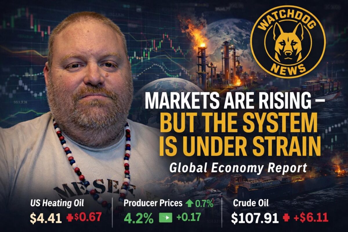 Global Economy Watchdog Report-MARKETS ARE RISING — BUT THE SYSTEM IS UNDER STRAIN