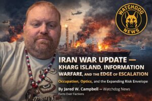 IRAN WAR UPDATE — TRUMP’S HARDEST CHOICE, KHARG ISLAND, AND A WAR WITH NO CLEAN EXIT