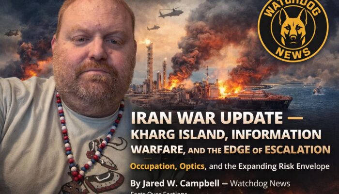 IRAN WAR UPDATE — TRUMP’S HARDEST CHOICE, KHARG ISLAND, AND A WAR WITH NO CLEAN EXIT
