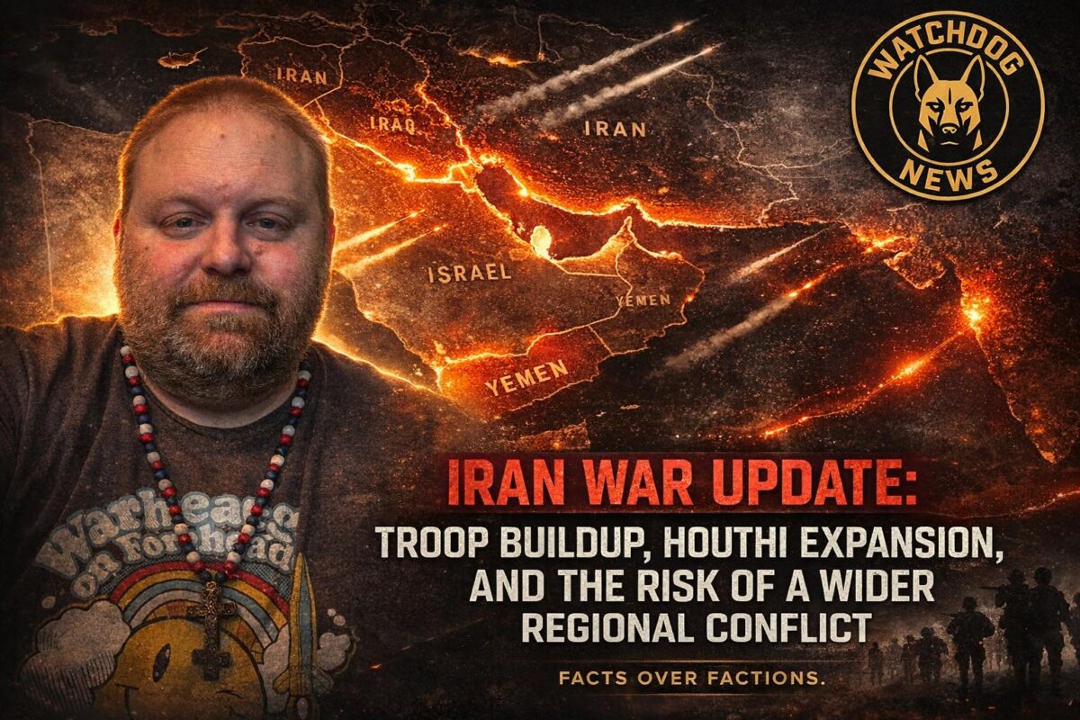 Iran War Update: Troop Buildup, Houthi Expansion, and the Risk of a Wider Regional Conflict