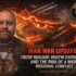 Iran War update showing U.S. troop buildup, Houthi missile expansion, and Middle East escalation risks