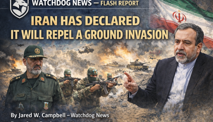 IRAN HAS DECLARED IT WILL REPEL A GROUND INVASION