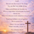 Christian prayer graphic about God being the God of the living, asking for humility, healing, and spiritual restoration.