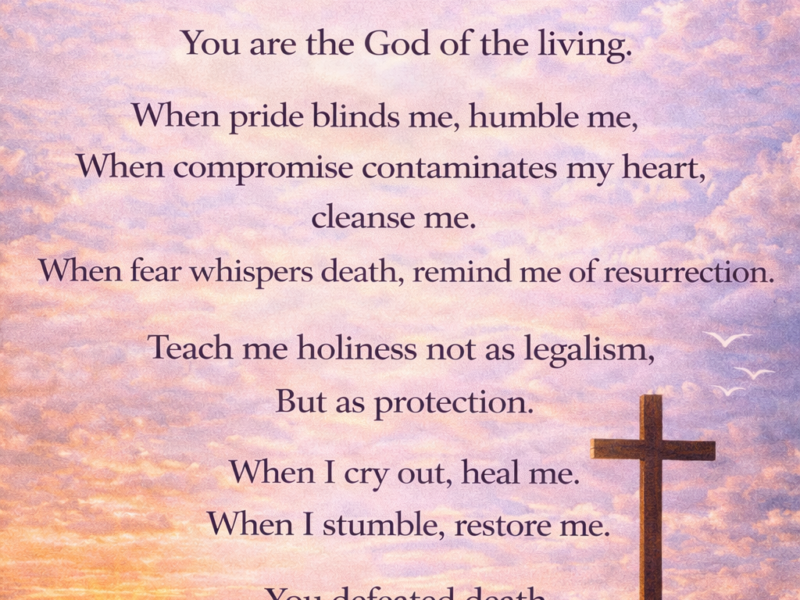 Prayer For Today