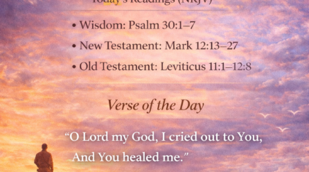 Day 63 Devotional | The God of the Living — Psalm 30:2