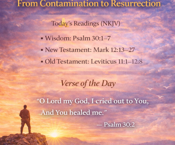 Day 63 Devotional | The God of the Living — Psalm 30:2