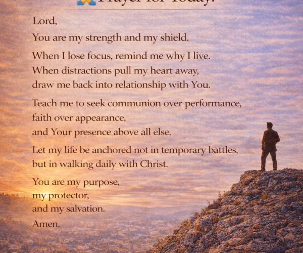 Prayer for Today