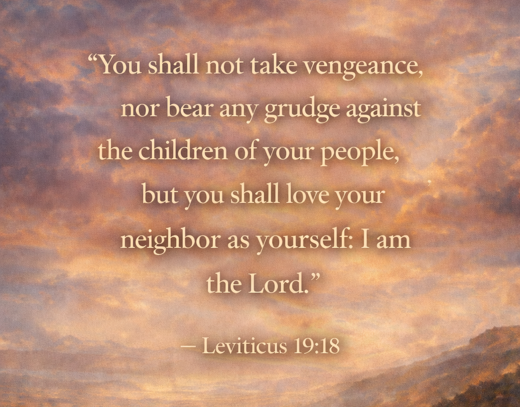 Verse of the Day: Leviticus 19:18
