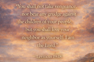Verse of the Day: Leviticus 19:18